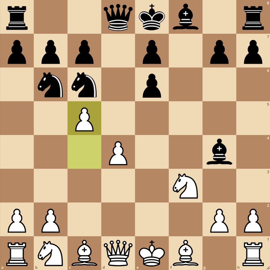 alekhine defense four pawns attack ilyin zhenevsky variation principal