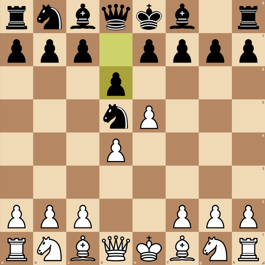 alekhine defense four pawns attack tartakower variation 2