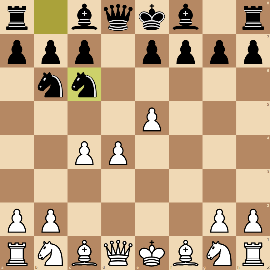 alekhine defense four pawns attack tartakower variation 5